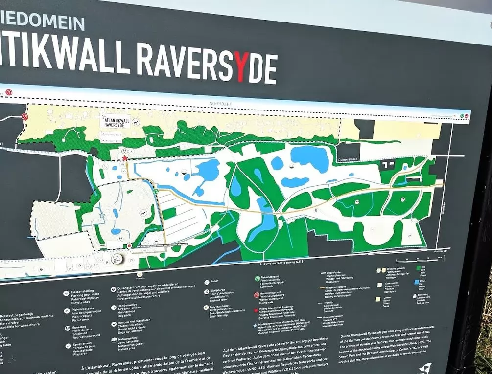 Afbeelding gerelateerd aan Parking Provinciedomein Atlantikwall Raversyde