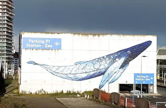  NMBS-parking Station-Zee in Oostende