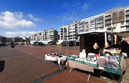 parking grote markt in Blankenberge